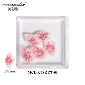 Aufkleber Abziehbilder 100pcs Nagel Perlen Schmuck handgefertigt Weihnachten Frohe Kawaii Nagel Art Charms Anpassen Dekorationsaufkleber 3d Acrylblumen 231205