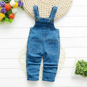 Overalls Rompers Ienens Childrens Clothing Baby Kleidung Skydiving Jungen Mädchen Dungary Baby Game Sets Denim Jeans Kleinkind Jumpsuits WX5.26