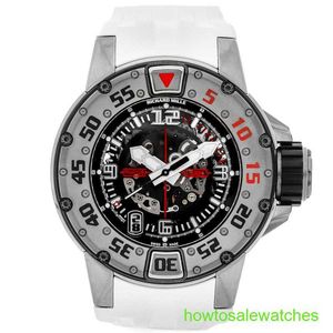 RM Business Wrist Watch RM028 Automatisk 47mm Titanium Men's Watch RM028 Automatisk mekanisk Tourbillon Movement Chronograph Timepiece