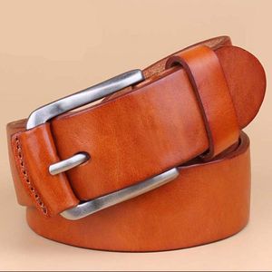 Genuine Leather Men Belts For Men Men's Fashion Leather Belt 272y