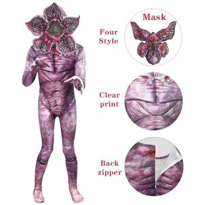 Terror zombie kostium Halloween kostiumów dla dzieci piranha horror flower maska ​​koszmar przed świętem cosplay dziewczęta chłopcy scena perfor 282p