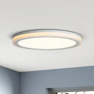 Taklampor smart ultra-tunn runda ledande levande dimbara panel sovrum kök badrum korridor belysning modern lampa