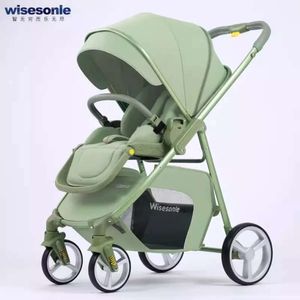 Can Sit Lie Down in Both Directions Lightweight Folding and High Landscape. Newborn Baby Stroller L2405