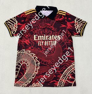 Hot Sale Ny 24/25 R MA-Drid Chinese Dragon Purple Red 23 24 Pink Football Shirt Soccer Size S-XXL Thailand Kvalitet