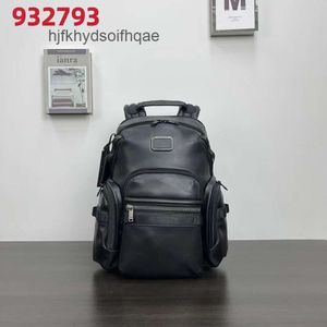 Alpha Quality Ttumii Mens Pack Backpack Backpack High 2024 Men Bags Viagem de volta para o computador de couro Mens Bag 932793d AFA8