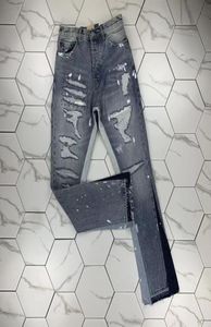 HM574 Мужские джинсы черные грузовые брюки дизайнерские джинсы скинни наклейки с легкой мытьем разорванной мотоциклетной скалы ROVIVL JOGGERS Истинные религии 6863737