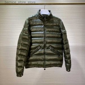 Masculino de parkas parkas e outono e inverno masculino colar jaqueta para baixo y2k jaqueta casual locomotive pastnip roupas de moda quente e frívolo casaco masculino q240527