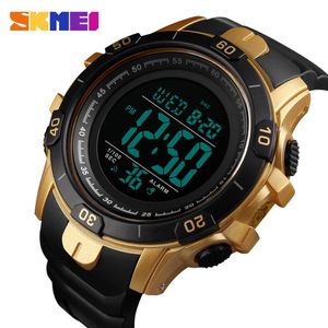 SKMEI Outdoor Sports Digital Watch Men Waterproof Alarm Clock Wristwatch WeekDisplay Watches Luminous erkek kol saati 1475 276S