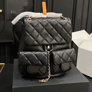 designer backpack c bag designer bag backpack luxury bags women tote back bags Classic diamond stripe bag Hobo chain bags fashion shopp Qcbi