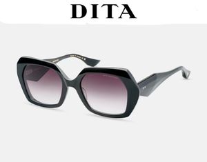 最高品質のディタデザイナーサングラスラグジュアリーサングラスメンズレディースセレブグラスドライビングサングラスのレディースファッション眼鏡omsoana dts724サイズ57-22-145