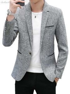 Mens Suits Blazers Fashion Casual Cotton Slim Korea Style Suit Masculino Male Jacket Clothing Plus Size 4XL 221118 83F5
