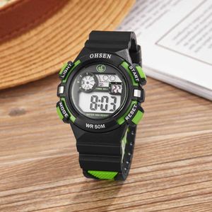 Zegarki dziecięce sport sport zegarek cyfrowe wodoodporne dziecięce zegarki elektroniczne dla chłopców dziewczęta moda