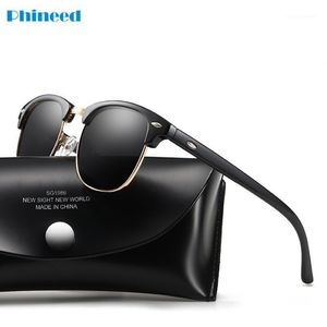 Club Master Square Polarized Sun Glasses For Men Women Fashion Mirror PKRB3916 Sunglasses 259P