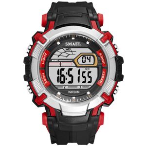 Luxury Mens LED -klockor Smael Digital Clock Alarm Vattentät led Sport Male Clock Wristwatches 1620 Top Brand Luxury Watches Men 315s
