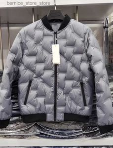 Men's Down Parkas Man Spring Jacket 90% Duck Down Ultra Light Baseball Collar Soft Fabric Seamless Outerwear Coat Q240527