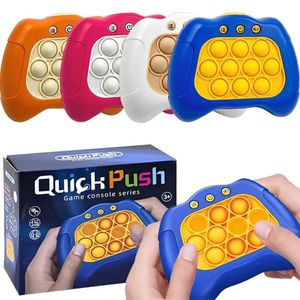 Pop Light and Quick Push Games Childrens Fitget Toys Adult Stress Relief Sensory Toys Boy and Girls Fun Game Gift Push Bubble 240527