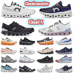 Cloud X3 Running Shoes Cloud X1 Cloudmonster Sneakers cloud X Shift Trainers Men Women White Black pink Midnight Heron Ivory Frame Mesh Platform Outdoor EUR36-45