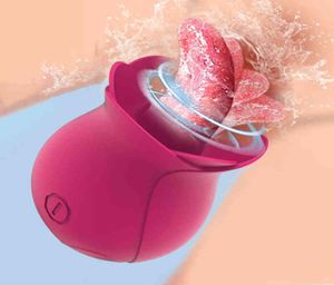 NXY Wibratory Ssanie Języka Licking 10 Tryby Sutek Smurka dla kobiet stymulator stymulatora doustny cipka Lick