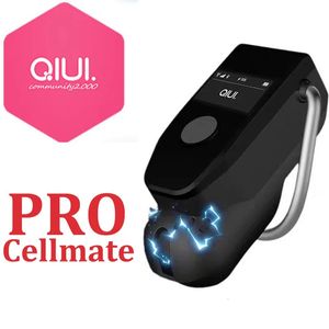 Upgraded Cellmate Pro Electric Shock Male Chastity Cage QIUI APP Control Remote Penis Cock Ring Belt Sex Toys 240524