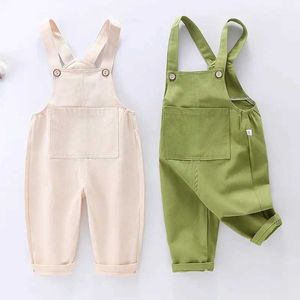 Overalls Rompers Babies Jungen Kleidung Hosen Mädchen Denim Flöhe Jeans Kleinkinder Baby -Spielwaren Dungary Spitze Trauss WX5.26