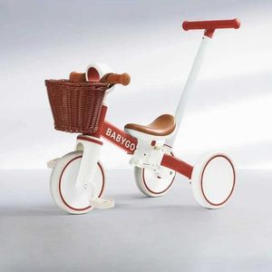 Bikes Ride-Ons Suitable for children aged 1-4 tricycles baby strollers lightweight bicycles baby balance bicycles Y240527