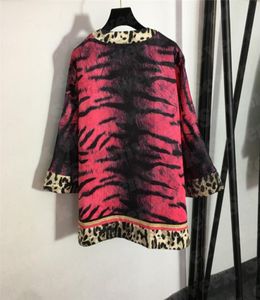 Tiger Leopard Print Jackets Coat for Women Luxury Classic Outer;