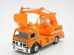 Diecast Model Cars Excavator Childrens Intressant metallutbildning Urban Construction Tractor Electric Maintenance Truck Highway S2452722