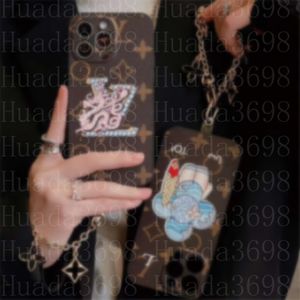 Case di telefono di moda designer per iPhone 15 14 Pro Max 13 12 Promax 15Pro 14Pro 13Pro 11 Pro XR Luxury Classic Leather Printing Case Shell