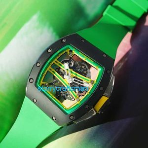 Richamills Luxury Watches Mechanical Chronograph Mills Мужские RM61-01 Ручные механические керамические роскошные мужские часы ST2D