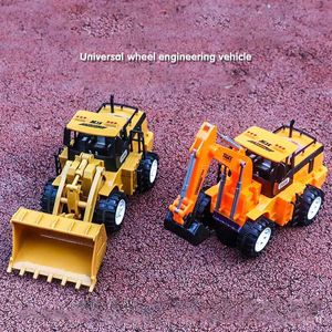 Diecast Model Cars Cars Childrens Excavator Electric Universal Bulldozer Forklift Музыка