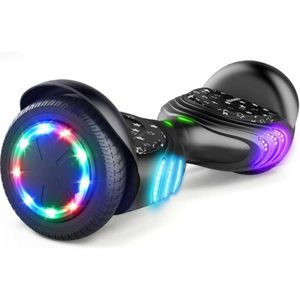 Rowery jazdy zmotoryzowane hower hoverboard z głośnikiem i kolorowymi światłami LED samowystarczający skuter UL2272 Certyfikowany 6.5 Y240527