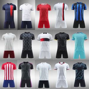 Designerkläder Fotboll/Athletic Wear Student Game Team Sport Training Wear Kort ärm Fotbollskläder Mäns och kvinnors sommar