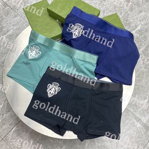 Modal Boxers Designer Brand Mens Roupa Sexy Underpants Sexy Casas de algodão de alta qualidade 3pcs/lote