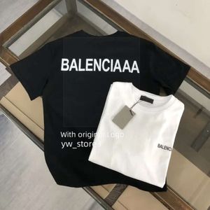 Balencigaa Designer de camisa masculino T-shirts Fashion Summer Tee Man Man Luxury Luxury Short Manve Men Tees Mens Pullover