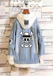 MEN039S Hoodies Sweatshirts Anime One Piece Luffy Zoro Sanji Ace Nami Street Giyim Cosplay Giyim Kostüm Moda Serin Yatırma1519842