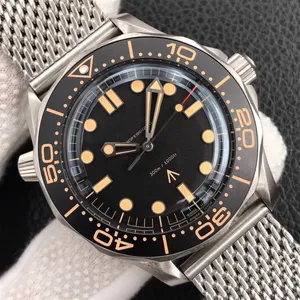 Sea Master 300M 210.90.42.01.001 AAA 3A Качественные часы 42 мм Men Bond 007 Edition с подарочной коробкой.