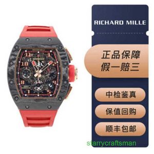 RM Luxury Wristwatches Automatic Movement Watches Swiss Made Mens Automatic Mechanical Timing Mens Watch RM011 Date Display Month Display Time Single W Ti68