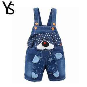 Overalls ROMPERS 6m-3T Baby Wrap Kleinkind Jungen und Mädchen Jeans Wrap Summer Shorts Baby Jumpsuit Hund Jumpsuit Spitzenkleid WX5.26