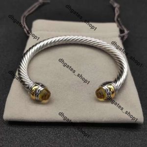 Браслет для ювелирных изделий David Yurma Designer Bracelet Dy Yurma Jewelry Модный и популярный извращенный браслет с бриллиантовой Yurma Bracelet 314