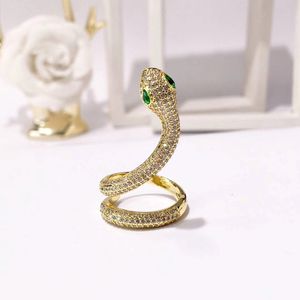 Masowa marka pierścionka Punk Silver Rose Gold ze stali nierdzewnej Zielona bursztynowa kolce Biżuteria dla mężczyzn kobiety 251a