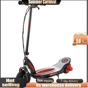 Bikes Ride-Ons Electric Scooter for Kids Ages 8+ - 100w Hub Motor8 Pneumatic TireUp To 11 Mph and 60 Min Ride Timefor Riders Up To 120 Lbs Y240527