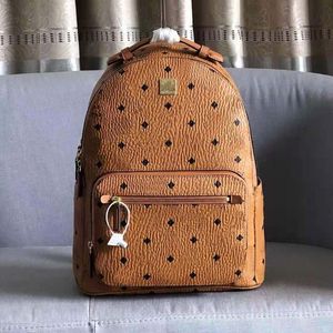 Versão coreana de alta qualidade do m mochila punk machado e feminino bolsa estudantil saco de grande capacidade Designer de designer mochila 253h