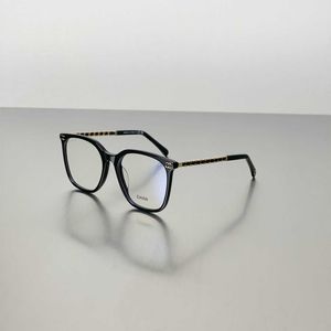 Fashion CH top sunglasses CH3435 large frame plain mirror for women 3435 chain woven anti blue light can be matched myopia glasses of the same style