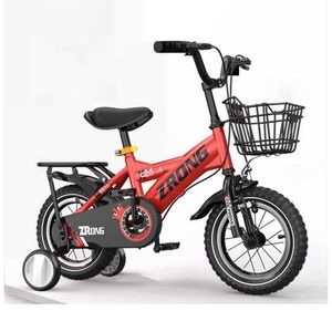 Bikes Ride-on Childrens Bicycle Età da 2 a 10 anni in acciaio al carbonio Bicycles per bambini Runchy e ragazze da 12-18 pollici Y240527
