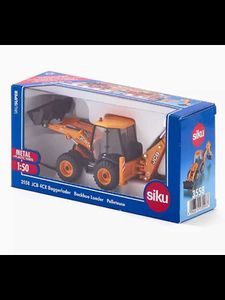 Diecast Model Cars Dietcast Dermany Siku JCB4CX Excavator Loader 3558 Alloy Model Model ToyFuttion製品シミュレーションモデルギフトおもちゃS5452700