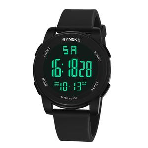 Herrmultifunktion Militärsportklocka ledde digital dubbel rörelse Reloj Masculino Zegarek Meski Erkek Kol Saati armbandsur 2387