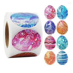 Gift Wrap Easter Decals For Craft Cartoon Sticker Adhesive Paper Cake Baking Labels Party Bag Box Envelope Seal Decor