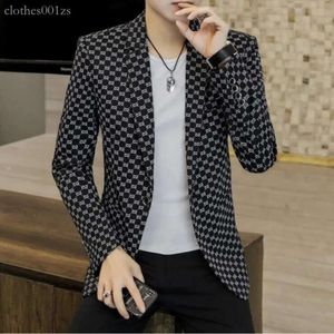 Letter Printing Mens Blazers Fashion Coat Designer Jackets Business Casual Slim Form Formal Suit Blazer Men Suits Styles 3646