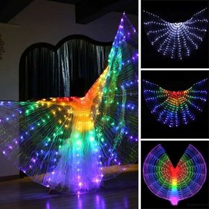 Светодиодные восторженные игрушки светодиодные танцевальные сказочные крылья дети и взрослые танцоры красочные бабочки
