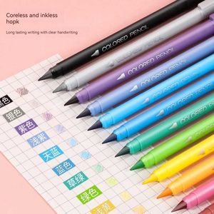 Crayon Pencils 12 Color Pencil Set Childrens Infinite Pencil Infinite Pen Sketching Pen Cavai Crayon Color Pencil WX5.23